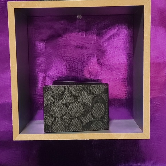 COACH Mens Wallet - Picture 7 of 8